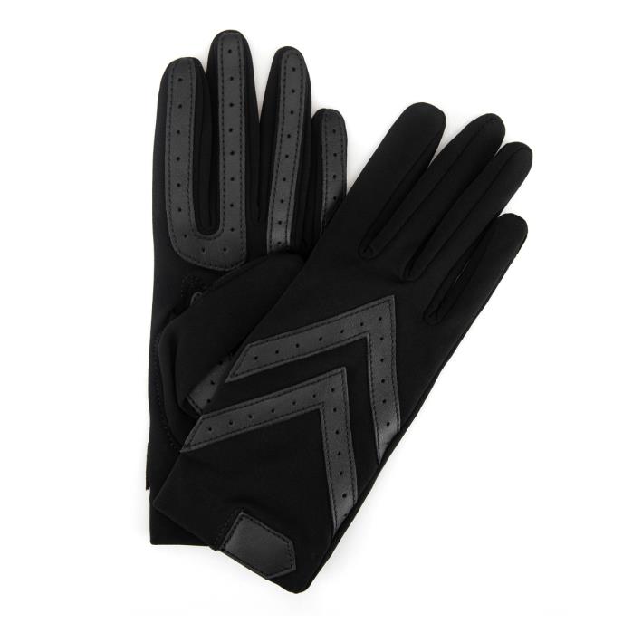 Isotoner® Ladies Original Stretch Glove with Smartouch™ Black Extra Image 1